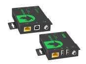 Подовжувач USB по кручений парі/Blackbird Pro-Sumer HDMI KVM подовжувач 70 м, 4К60, HDMI 2.0b, HDCP 2.2 вилучення аудіо, наскрізний KVM