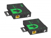 Monoprice, Inc (China для USA)/Відеоподовжувач Blackbird 4K60 з HDMI до 70 м по одному кабелю Ethernet CAT6/6a, HDMI та HDCP 2.2, нульова затримка, ARC, вилучення звуку, 18 Гбіт/с