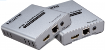 SOFLY (CHN)/HDES60-V2.0 Подовжувач сигналу HDMI V2.0 4K по САТ5/6 до 60 м, можливе каскадне підключення